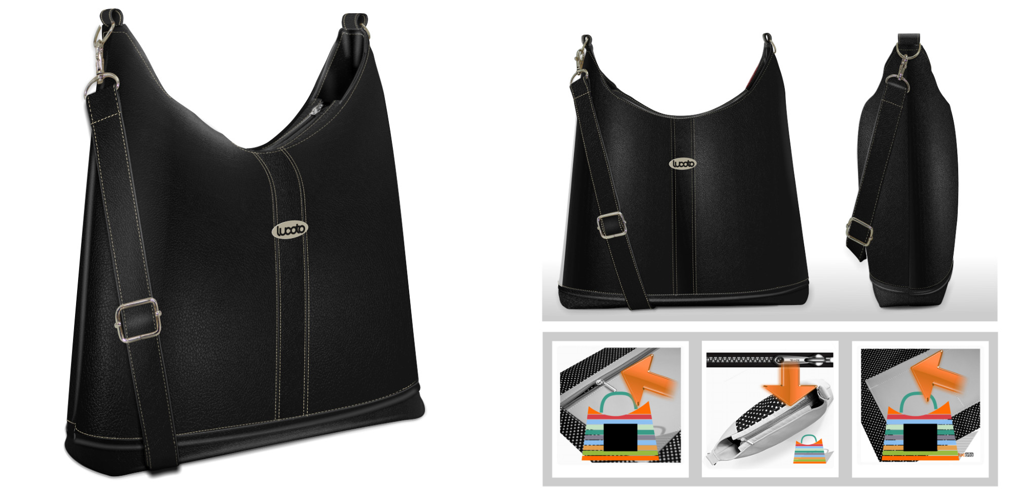 Bagbi - crossbody kabelka