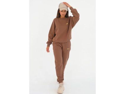 pure spodnie dresowe choco brown