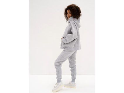 mes.h bluza kangurka oversize grey melange