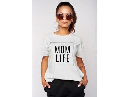 Triko bílé MOM