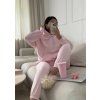 pure bluza z kaptur.em pastel pink