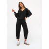 ollie bluza z dzianin.y soft black