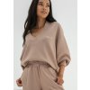 ollie bluza z dzianiny soft latte