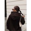 mesh bluz.a kangurka oversize dark chocolate