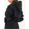 pure bluza z kapturem black§