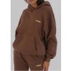 pure bluza z kaptu rem choco brown