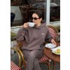 pure bluza z kapturem savannah tan