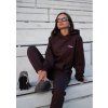 pure bluza z kapturem dark chocolate