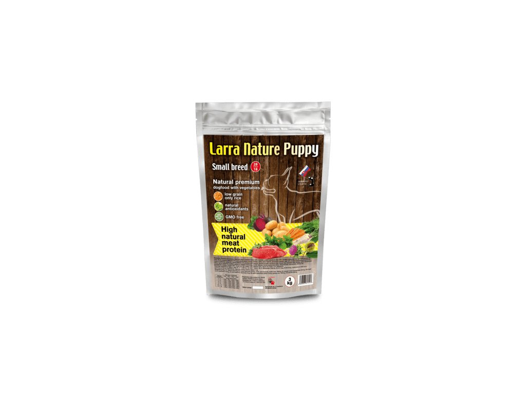larra nature puppy small breed 12 kg
