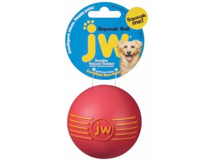 JW Pískací míček Isqueak Ball (Barva JW Modrá, JW 10 cm)