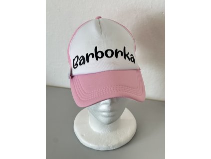 Šiltovka detská s menom - BARBORKA