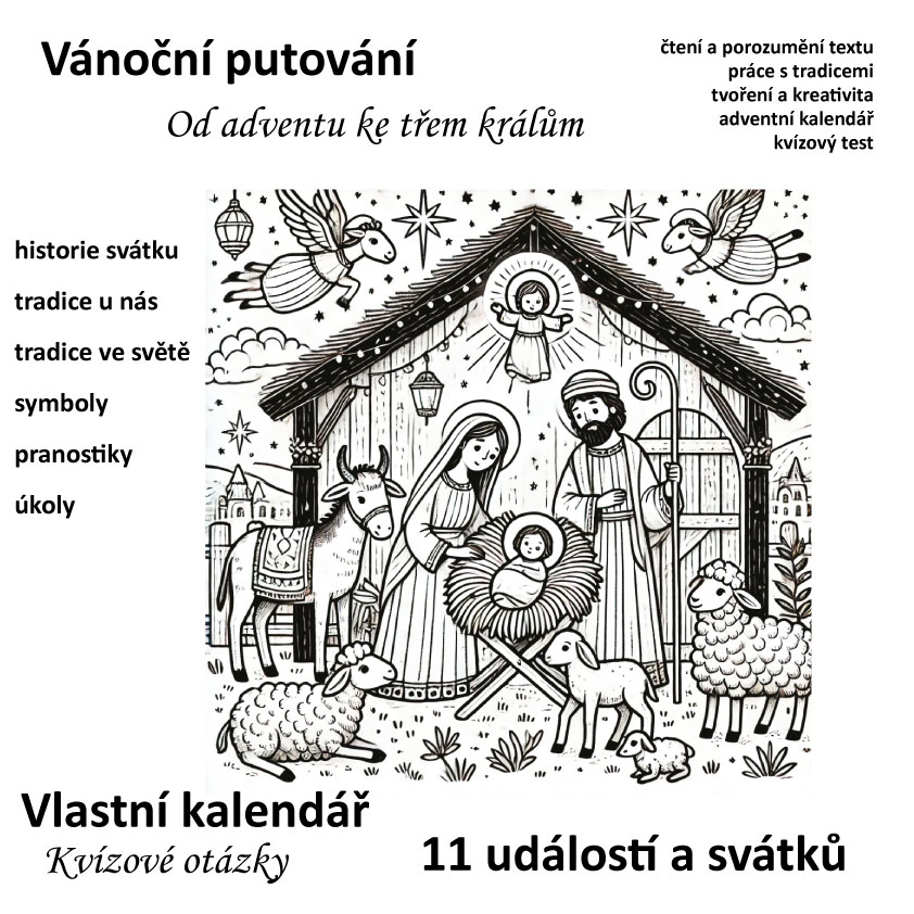 Vánoční putování od Adventu ke třem králům