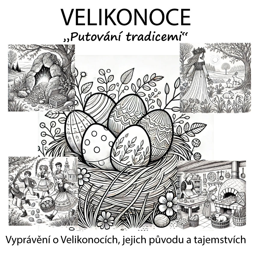 VELIKONOCE - Putování tradicemi - Černobílá verze