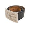 Louis Vuitton Travelling Requisites Leather Belt Black 85