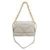 PRADA Padded Nappa Soft Leather Shoulder Bag