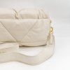 PRADA Padded Nappa Soft Leather Shoulder Bag