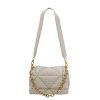 PRADA Padded Nappa Soft Leather Shoulder Bag