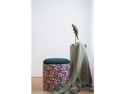 Taburet 'Green velvet'