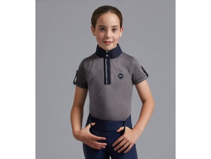 Dětské jezdecké tričko Premier Equine Mini Amia s krátkým rukávem5