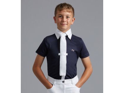 Dětská závodní košile Premier Equine Mini Antonio s krátkým rukávem5