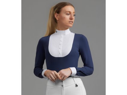 Dámské závodní tričko Premier Equine Navarra s dlouhým rukávem5