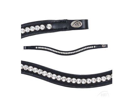 Čelenka HFI Padded WaveČerná/Stříbrná