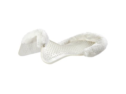 Tlumíci dečka gelová Acavallo Massage s beránkovým lemem1