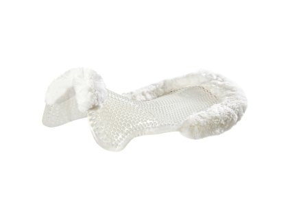 Tlumíci dečka gelová Acavallo Classic s beránkovým lemem vpředu zesílená1