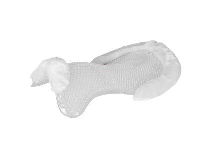 Tlumíci dečka gelová Acavallo Classic se syntetickým beránkovým lemem vpředu zesílená1