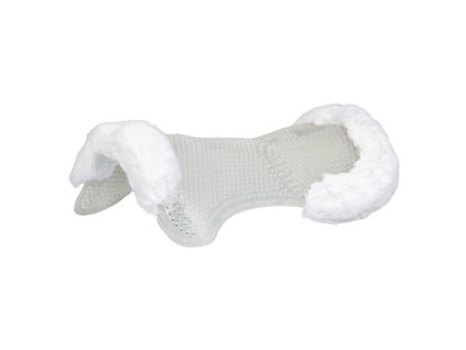 Tlumíci dečka gelová Acavallo Classic se syntetickým beránkovým lemem vzadu zesílená1