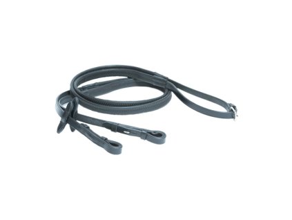 Otěže HFI gumové Černá