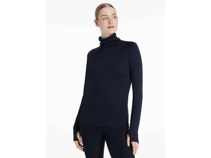 Dámské jezdecké tričko LeMieux Sara Snood AW25 s dlouhým rukávem1