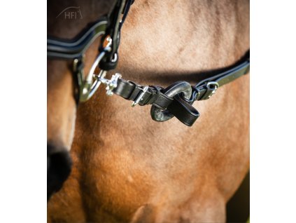 Vyvazovačky HFI s gumovým kroužkem Černá