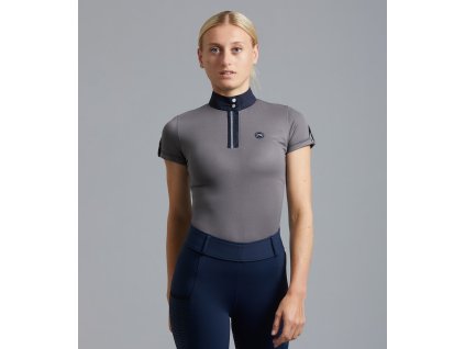 Dámské jezdecké tričko Premier Equine Amia s krátkým rukávem5