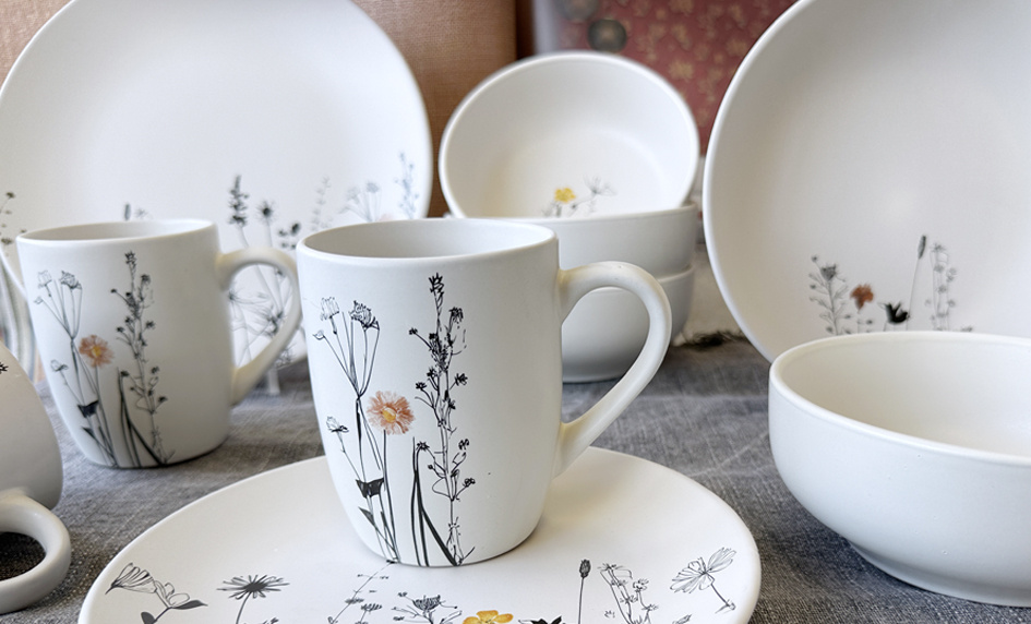 Kouzlo přírody na vašem stole – představujeme kolekci Cream Garden Color