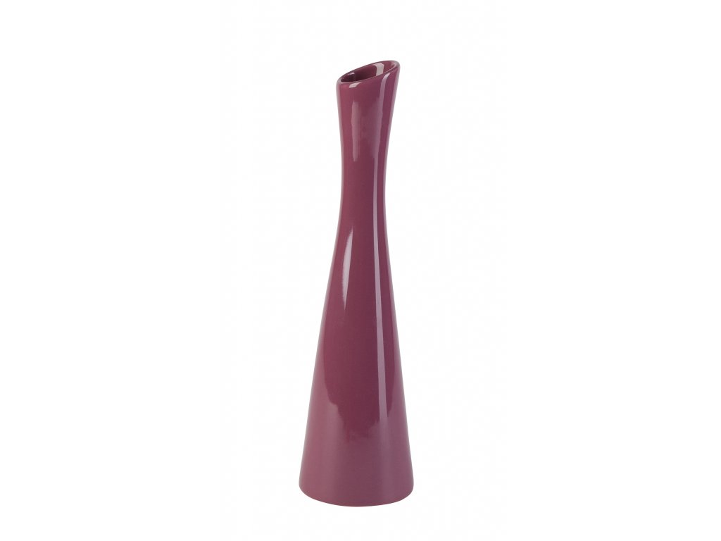 Váza 'X' ( 8x30cm), fialová - Luis.cz