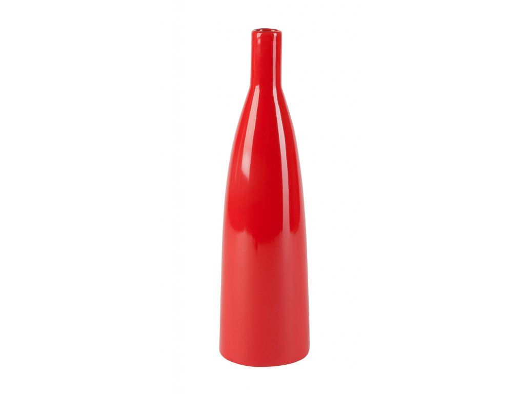 Váza 'Smart' (10x10x36,2 cm), červená