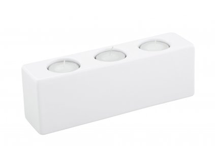 1186 svicen quadro 3 22x6x8cm bila