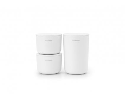 ReNew Storage Pots, set of 3 White 8710755281327 Brabantia 96dpi 1000x750px 7 NR 22050