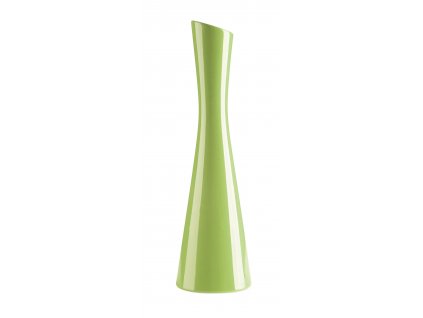 Váza 'X' ( 10x35cm), zelená