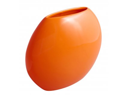Váza 'even' (24x9,5x20cm), oranžová