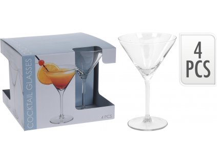 Sklenice na koktejl Classic 260ml, set 4ks