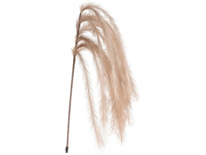 Umělé dekorativní peří Feather 130cm, béžová