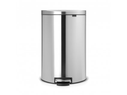 Pedal Bin FlatBack+, 40L Matt Steel Fingerprint Proof 8710755482021 Brabantia 1000x1000px 7 NR 5993