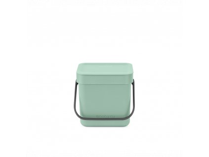 Sort & Go Waste Bin, 3L Jade Green 8710755211683 Brabantia 96dpi 1000x1000px 7 NR 25713