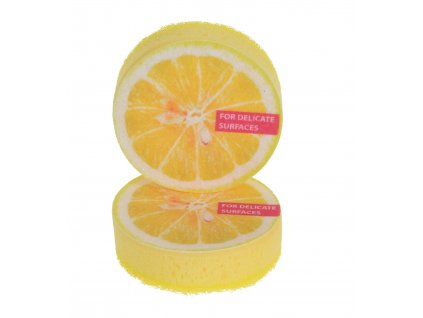 Houbička na nádobí Fruit Aroma, citrón