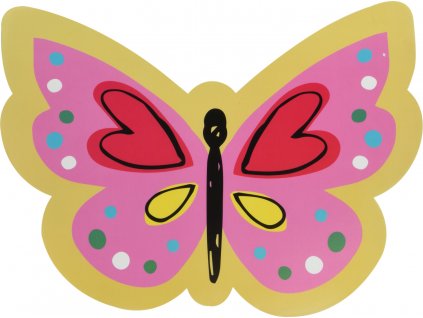 Dětské prostírání 55x55cm, motýl
