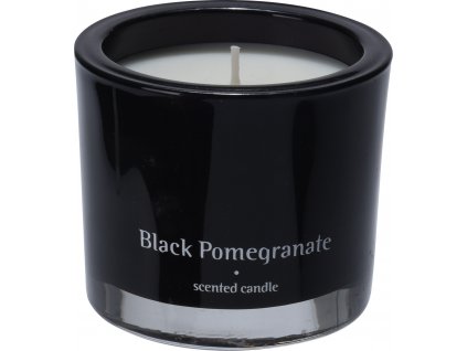 Vonná svíčka ve skle Bougie 9cm, Black Pomegranate, černá