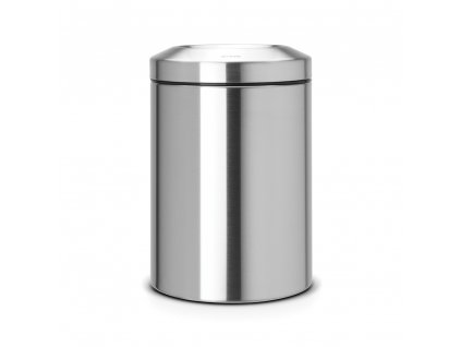 Flame Guard Waste Paper Bin, 15L Matt Steel 8710755378904 Brabantia 1000x1000px 7 NR 3268