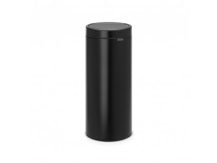 Touch Bin New, 30L Matt Black 8710755115301 Brabantia 96dpi 1000x1000px 7 NR 13385